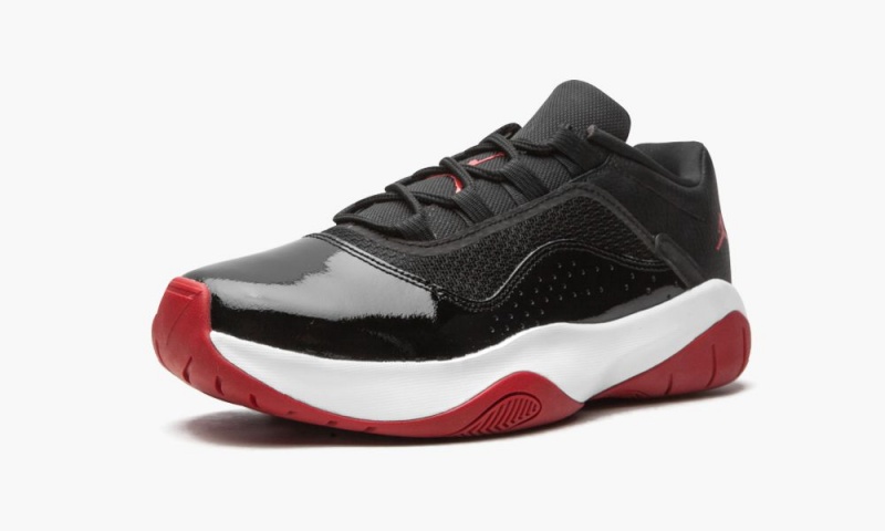 Nike Air Jordan 11 CMFT Low GS 'Bred' Schoenen Kinderen Zwart Rood Wit Nederland | 570392-BIH