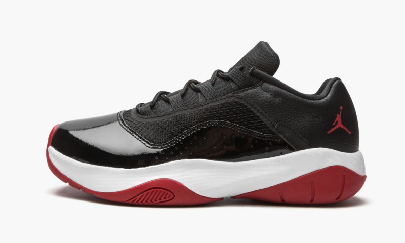 Nike Air Jordan 11 CMFT Low GS \'Bred\' Schoenen Kinderen Zwart Rood Wit Nederland | 570392-BIH