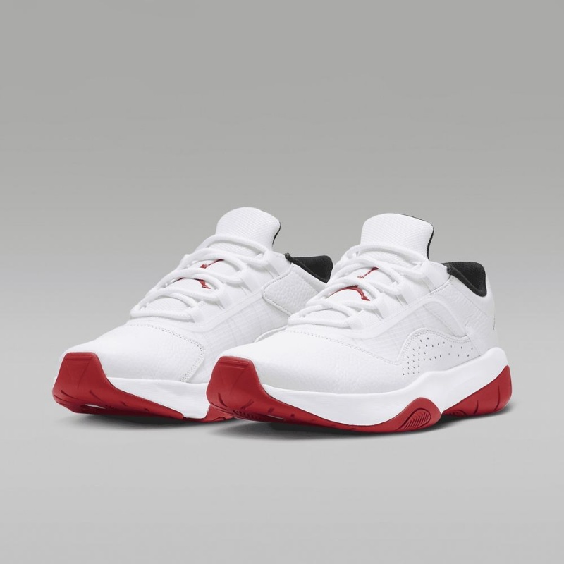 Nike Air Jordan 11 CMFT Low Schoenen Heren Wit Rood Nederland | 678103-WRT