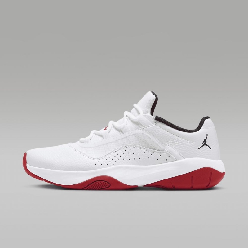 Nike Air Jordan 11 CMFT Low Schoenen Heren Wit Rood Nederland | 678103-WRT