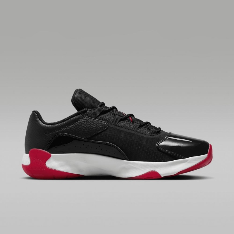 Nike Air Jordan 11 CMFT Low Schoenen Heren Zwart Wit Rood Nederland | 392184-QCS
