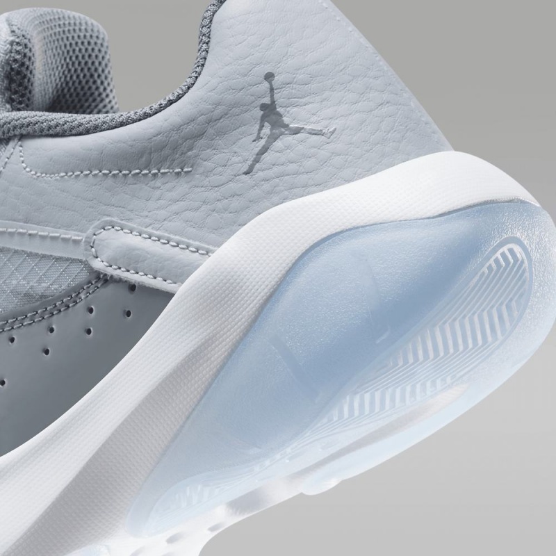 Nike Air Jordan 11 CMFT Low Schoenen Kinderen Grijs Wit Grijs Nederland | 058312-DZL