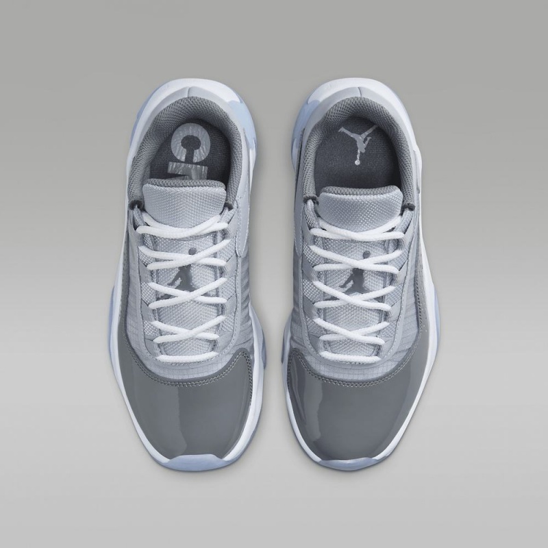 Nike Air Jordan 11 CMFT Low Schoenen Kinderen Grijs Wit Grijs Nederland | 058312-DZL