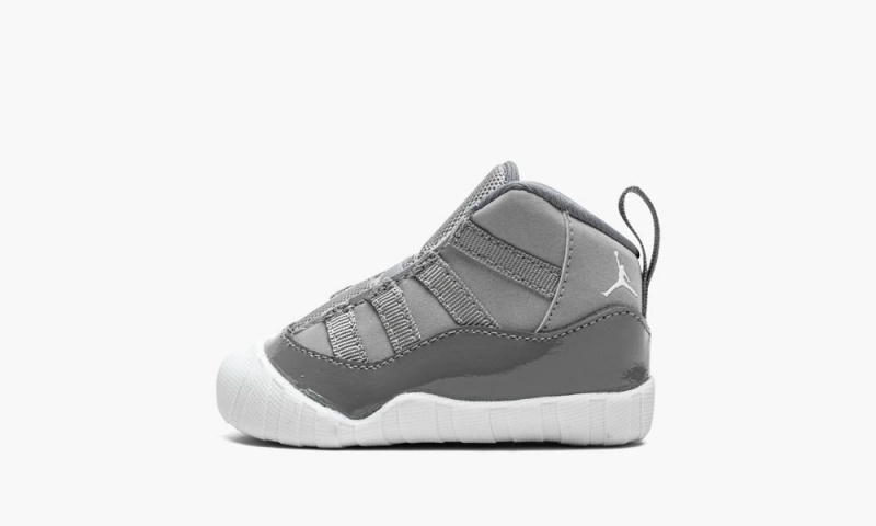 Nike Air Jordan 11 Crib Bootie \'Cool Grey\' Schoenen Kinderen Grijs Gekleurd Nederland | 543102-XBD