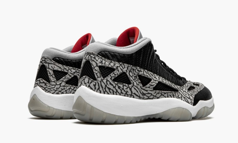 Nike Air Jordan 11 Low IE 'Black Cement' Schoenen Heren Zwart Grijs Nederland | 293076-FHI