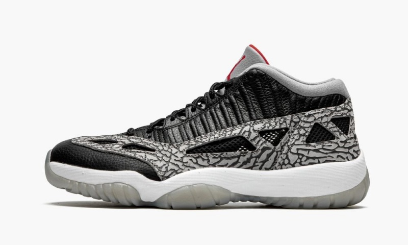 Nike Air Jordan 11 Low IE \'Black Cement\' Schoenen Heren Zwart Grijs Nederland | 293076-FHI
