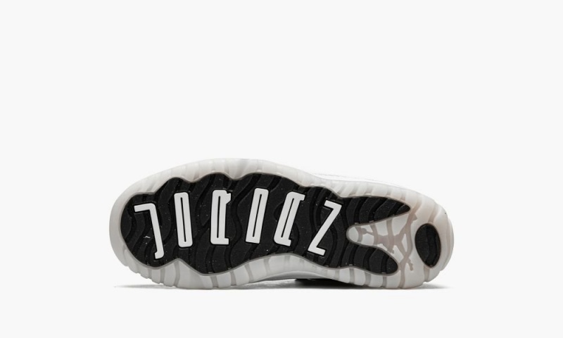 Nike Air Jordan 11 Low PS '72 - 10' Schoenen Kinderen Zwart Rood Wit Nederland | 074635-ZGA