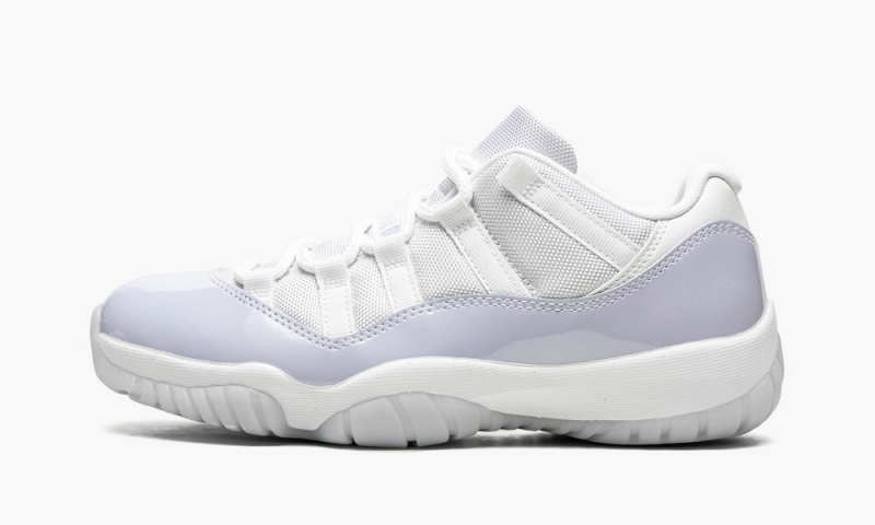 Nike Air Jordan 11 Low \'Pure Violet\' Schoenen Dames Wit Paars Nederland | 521869-RAG