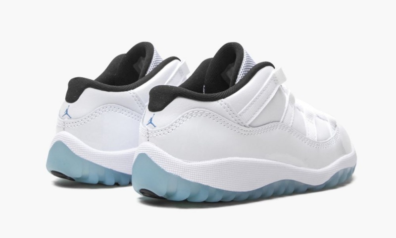 Nike Air Jordan 11 Low TD 'Legend Blue' Schoenen Kinderen Wit Blauw Nederland | 190284-EFS