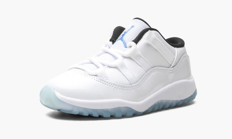 Nike Air Jordan 11 Low TD 'Legend Blue' Schoenen Kinderen Wit Blauw Nederland | 190284-EFS