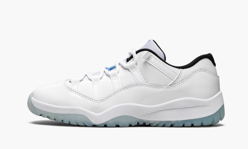 Nike Air Jordan 11 PS \'Legend Blue\' Schoenen Kinderen Wit Blauw Nederland | 687129-TNJ