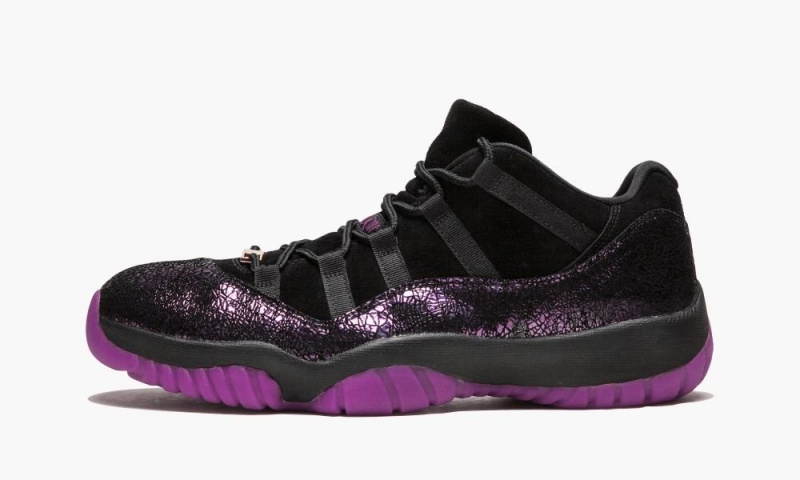 Nike Air Jordan 11 RTR L Think 16 Schoenen Dames Zwart Paars Nederland | 620739-DZR
