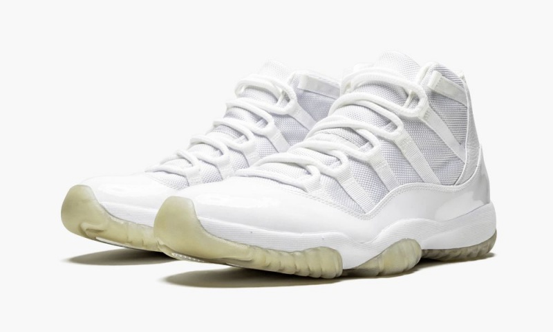 Nike Air Jordan 11 Retro 'Anniversary' Schoenen Heren Wit Metal Zilver Nederland | 249071-UBX