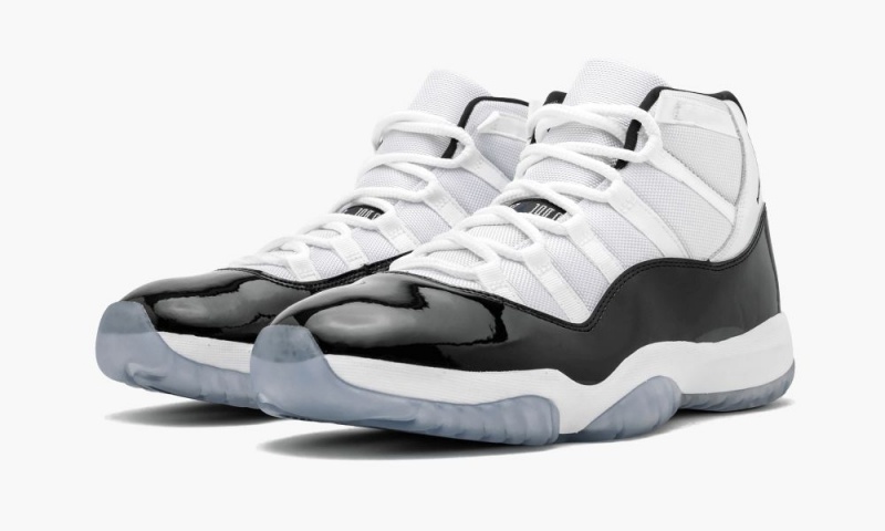Nike Air Jordan 11 Retro 'Concord - 2018 Release' Schoenen Heren Wit Zwart Nederland | 123964-JDS