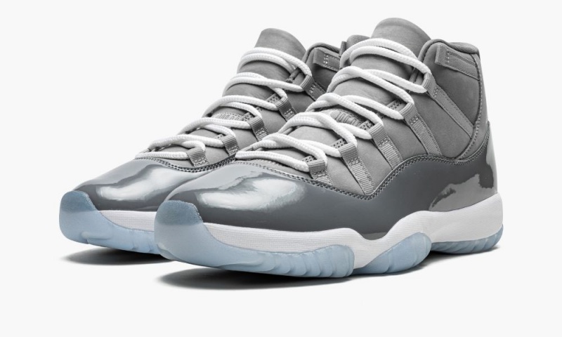 Nike Air Jordan 11 Retro 'Cool Grey' 2021 Schoenen Heren Grijs Wit Nederland | 502496-LTH