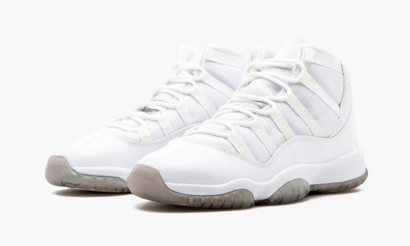 Nike Air Jordan 11 Retro (GS) '25th Anniversary' Schoenen Kinderen Wit Metal Zilver Nederland | 352169-NXC