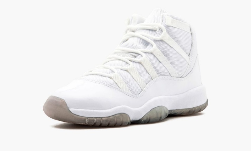 Nike Air Jordan 11 Retro (GS) '25th Anniversary' Schoenen Kinderen Wit Metal Zilver Nederland | 352169-NXC