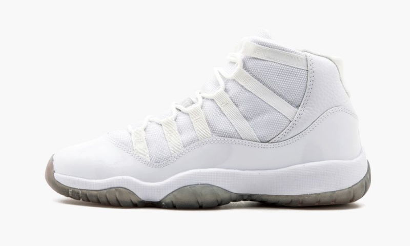 Nike Air Jordan 11 Retro (GS) \'25th Anniversary\' Schoenen Kinderen Wit Metal Zilver Nederland | 352169-NXC