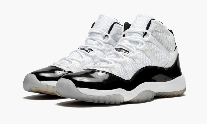 Nike Air Jordan 11 Retro (GS) 'Concord' Schoenen Kinderen Wit Zwart Nederland | 046827-RXE
