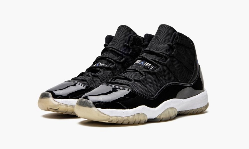 Nike Air Jordan 11 Retro (GS) 'Space Jam' Schoenen Kinderen Zwart Koningsblauw Wit Nederland | 321970-RXU