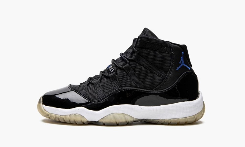 Nike Air Jordan 11 Retro (GS) \'Space Jam\' Schoenen Kinderen Zwart Koningsblauw Wit Nederland | 321970-RXU