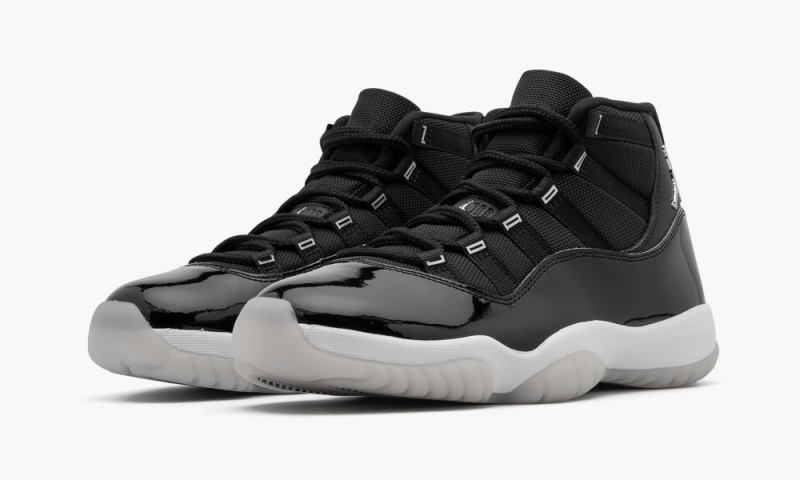 Nike Air Jordan 11 Retro 'Jubilee / 25th Anniversary' Schoenen Dames Zwart Wit Nederland | 893476-RSP