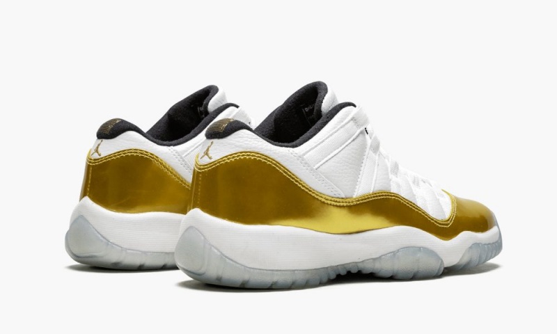 Nike Air Jordan 11 Retro Low BG 'Closing Ceremony' Schoenen Kinderen Wit Goud Zwart Nederland | 361745-EYI