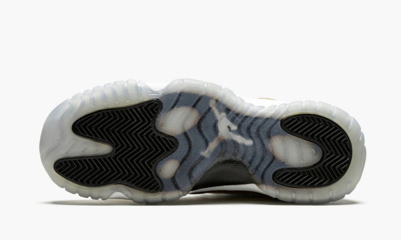 Nike Air Jordan 11 Retro Low BG 'Closing Ceremony' Schoenen Kinderen Wit Goud Zwart Nederland | 361745-EYI