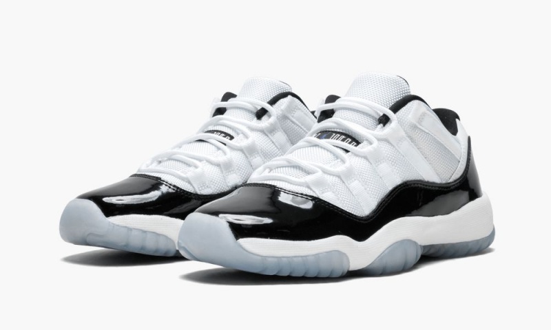 Nike Air Jordan 11 Retro Low BG 'Concord' Schoenen Kinderen Wit Zwart Nederland | 146503-ITJ