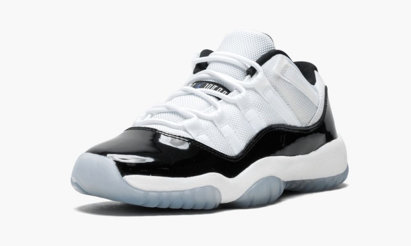 Nike Air Jordan 11 Retro Low BG 'Concord' Schoenen Kinderen Wit Zwart Nederland | 146503-ITJ