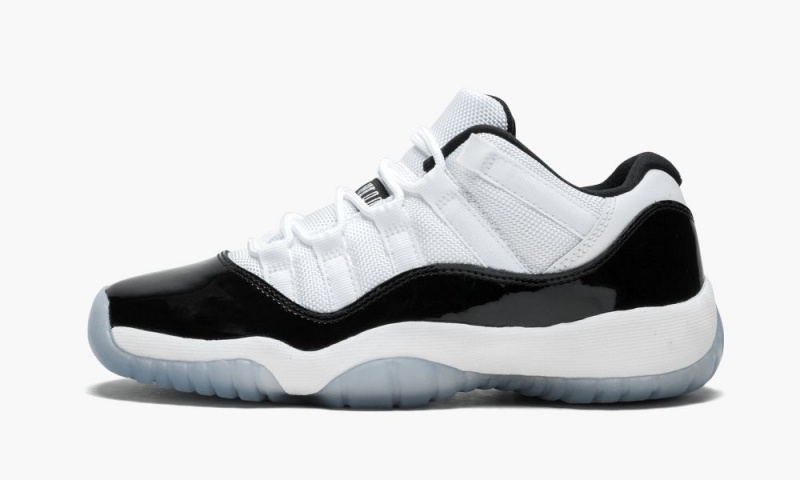 Nike Air Jordan 11 Retro Low BG \'Concord\' Schoenen Kinderen Wit Zwart Nederland | 146503-ITJ
