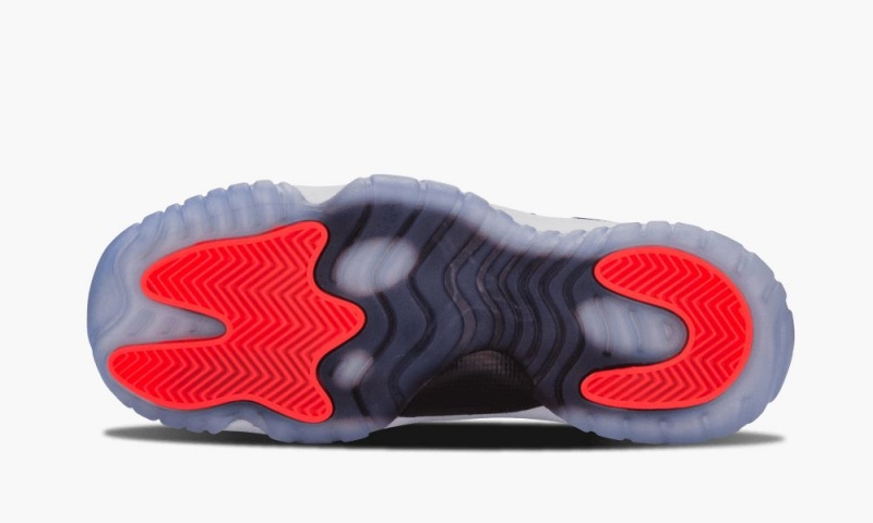 Nike Air Jordan 11 Retro Low BG 'Infrared' Schoenen Kinderen Zwart Platina Nederland | 734690-JXT