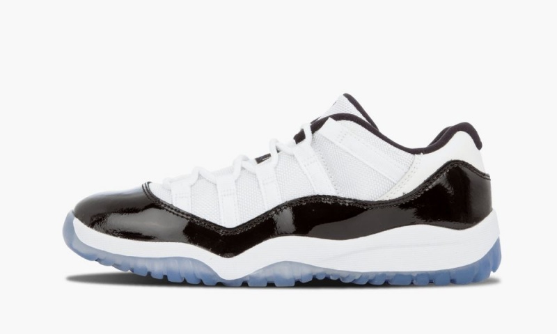 Nike Air Jordan 11 Retro Low BP \'Concord\' Schoenen Kinderen Wit Zwart Nederland | 148639-JML