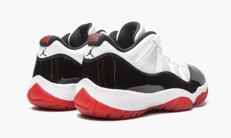 Nike Air Jordan 11 Retro Low 'Concord Bred' Schoenen Heren Wit Rood Zwart Nederland | 053287-GZP