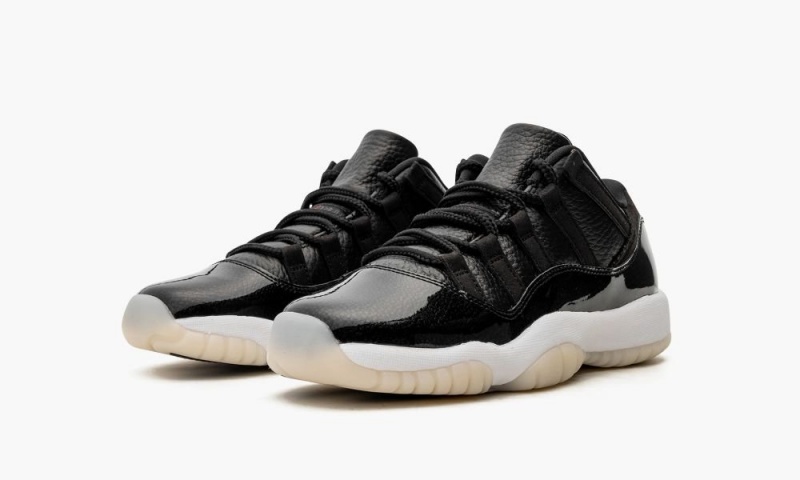 Nike Air Jordan 11 Retro Low GS '72-10' Schoenen Kinderen Zwart Rood Wit Nederland | 613972-NQM