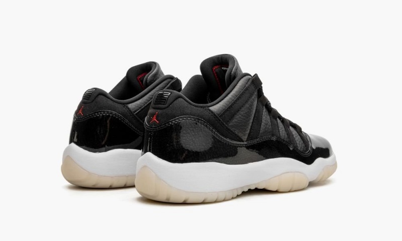 Nike Air Jordan 11 Retro Low GS '72-10' Schoenen Kinderen Zwart Rood Wit Nederland | 613972-NQM