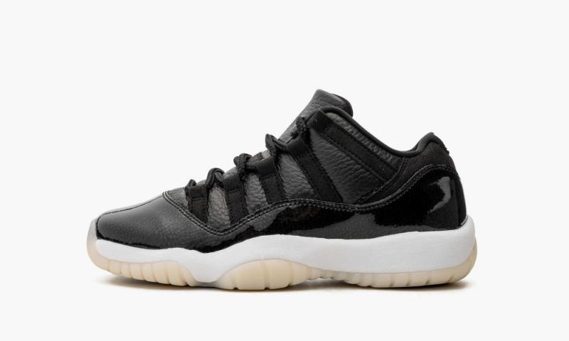 Nike Air Jordan 11 Retro Low GS \'72-10\' Schoenen Kinderen Zwart Rood Wit Nederland | 613972-NQM