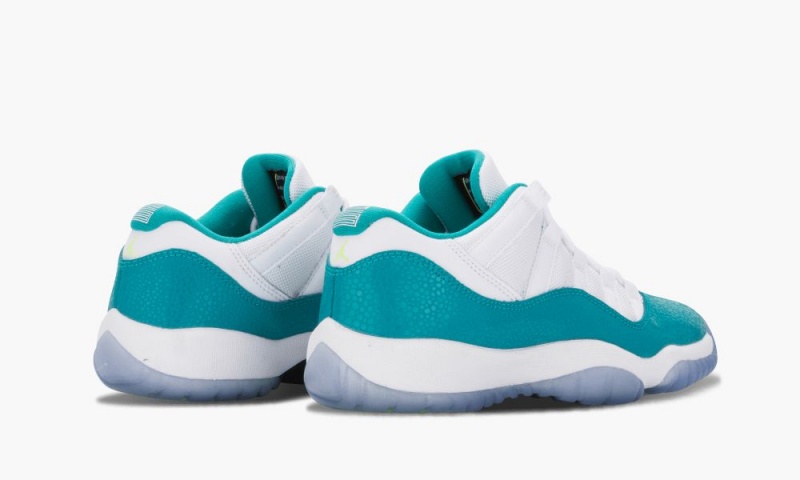 Nike Air Jordan 11 Retro Low (GS) 'Turbo Green' Schoenen Kinderen Wit Groen Nederland | 964012-ONI