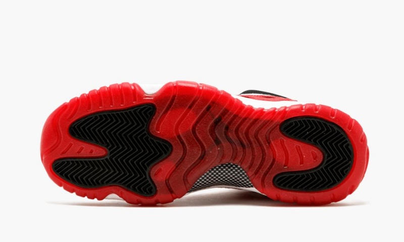 Nike Air Jordan 11 Retro Low IE BG Schoenen Kinderen Wit Rood Zwart Nederland | 921805-VQH