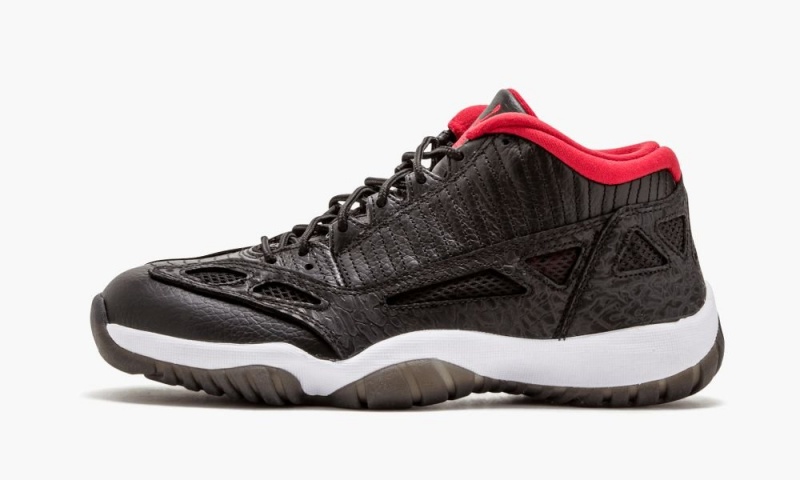 Nike Air Jordan 11 Retro Low IE Schoenen Heren Zwart Rood Wit Nederland | 408369-JUZ