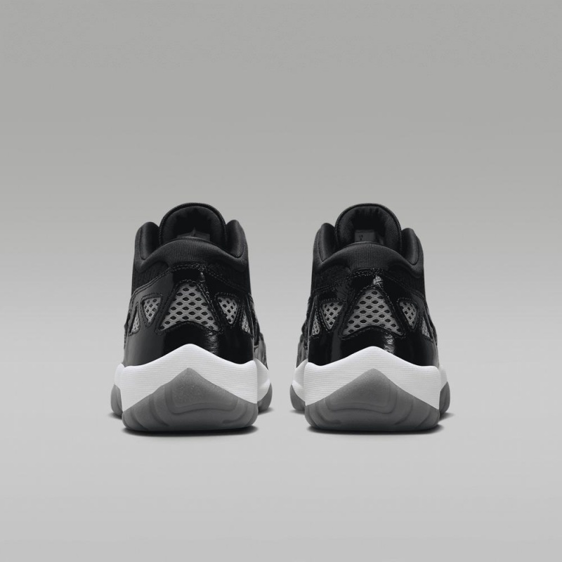 Nike Air Jordan 11 Retro Low IE Schoenen Heren Zwart Wit Zwart Nederland | 203814-EKB