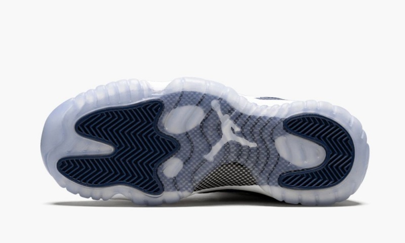 Nike Air Jordan 11 Retro Low LE GS 'Blue Snakeskin' Schoenen Kinderen Zwart Donkerblauw Nederland | 975634-MHQ