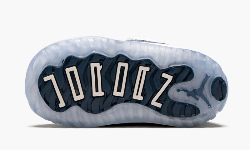 Nike Air Jordan 11 Retro Low LE TD 'Blue Snakeskin' Schoenen Kinderen Wit Zwart Donkerblauw Nederland | 582490-WQF