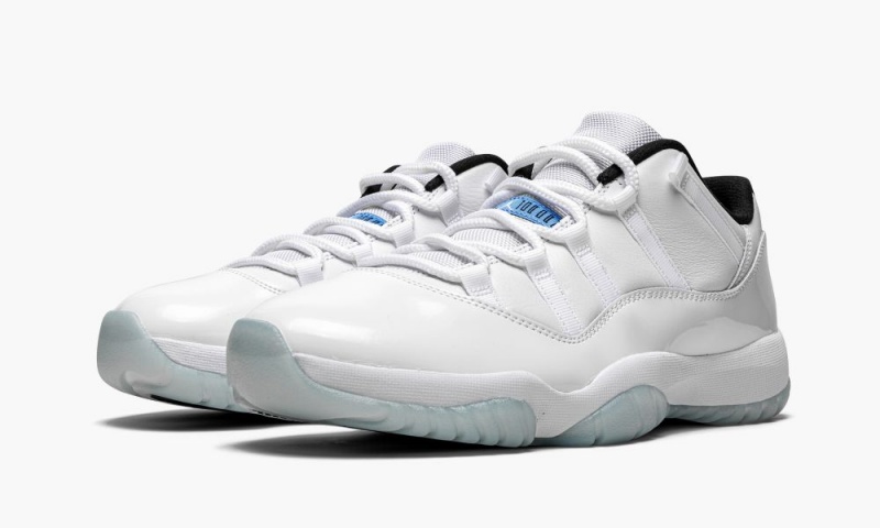 Nike Air Jordan 11 Retro Low 'Legend Blue' Schoenen Heren Wit Zwart Blauw Nederland | 428637-TEZ