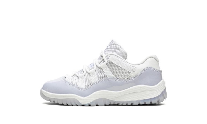 Nike Air Jordan 11 Retro Low PS \'Pure Violet\' Schoenen Kinderen Wit Paars Nederland | 190354-UDX