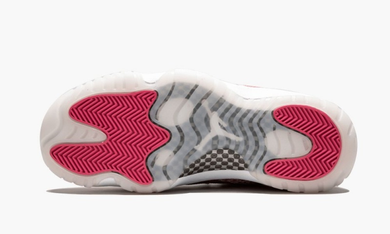 Nike Air Jordan 11 Retro Low 'Pink Snakeskin' Schoenen Dames Wit Zwart Roze Nederland | 164972-DSL