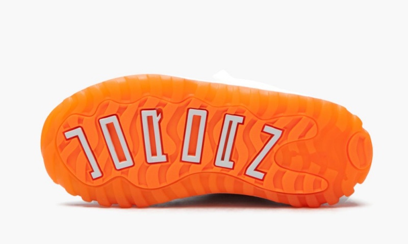 Nike Air Jordan 11 Retro Low TD 'Bright Citrus' Schoenen Kinderen Wit Lichtoranje Nederland | 657184-JSZ