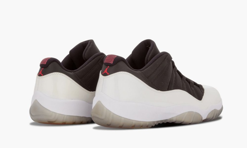 Nike Air Jordan 11 Retro Low 'Tuxedo' Schoenen Heren Wit Zwart Rood Nederland | 013579-LRB
