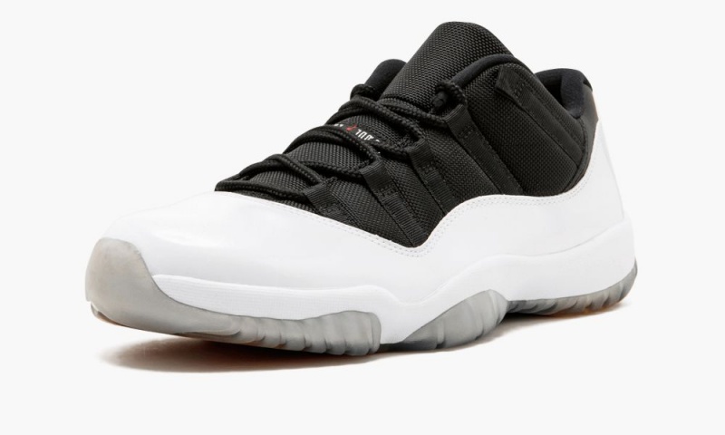 Nike Air Jordan 11 Retro Low 'Tuxedo' Schoenen Heren Wit Zwart Rood Nederland | 013579-LRB