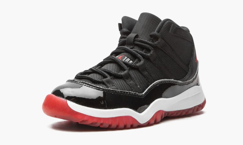 Nike Air Jordan 11 Retro (PS) 'Bred' Schoenen Kinderen Zwart Rood Wit Nederland | 915284-EQJ